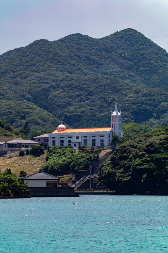 Kiri catholic Church in Naka dori island,Nagasaki,Japan