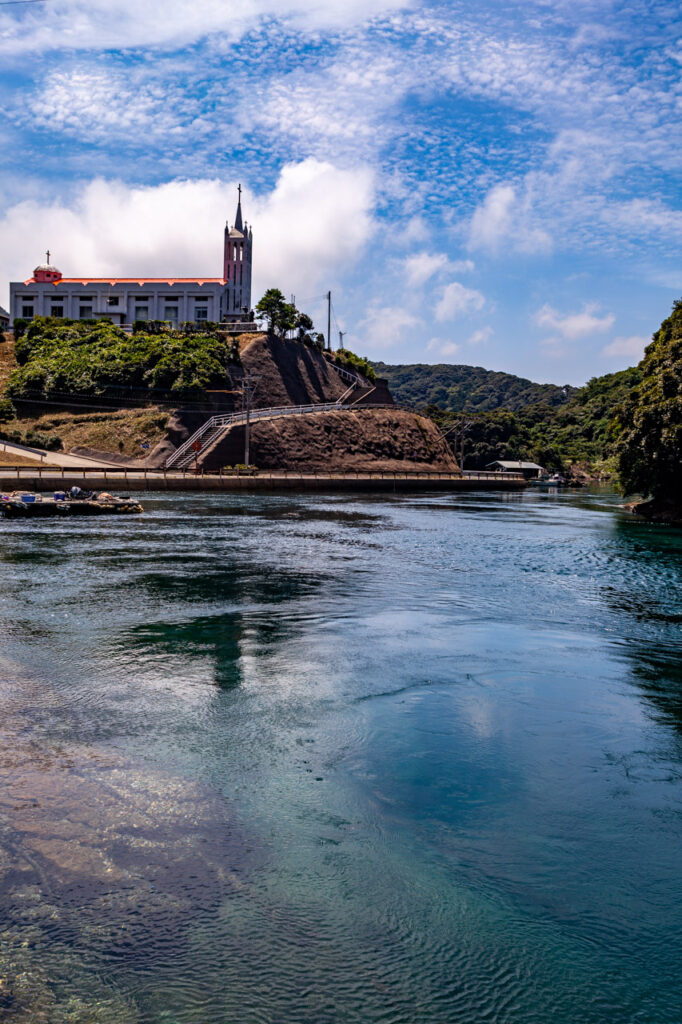 Kiri catholic Church in Naka dori island,Nagasaki,Japan