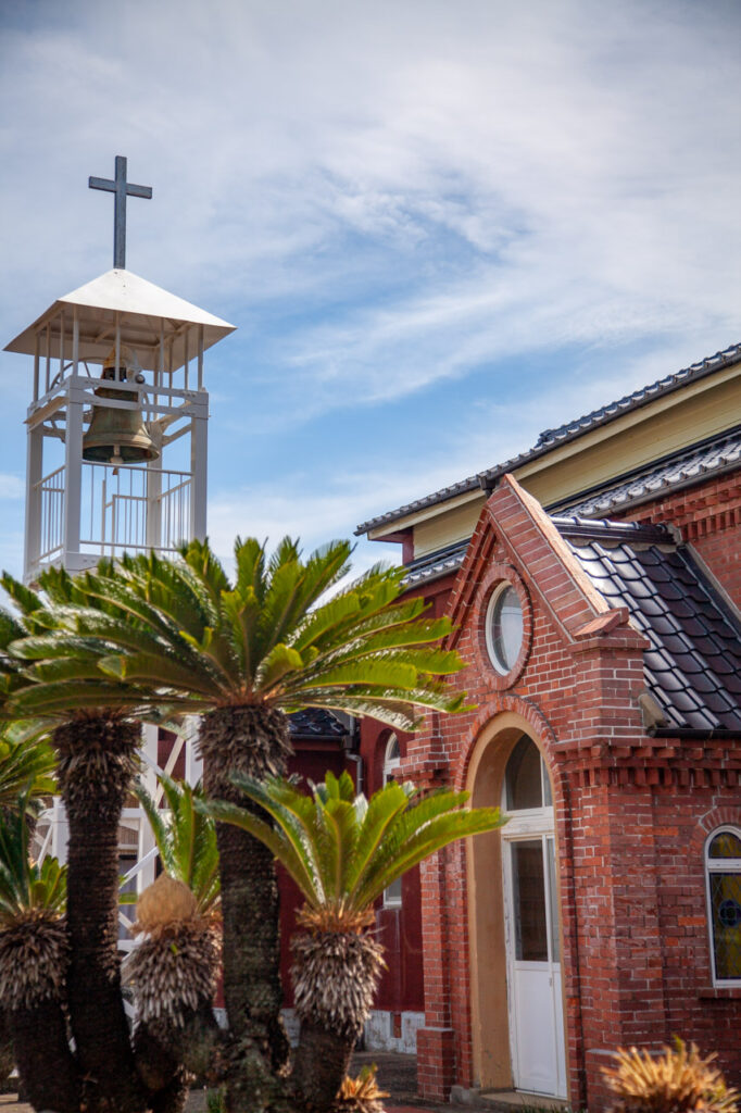 Fukumi catholic Church in Naka dori island,Nagasaki,Japan