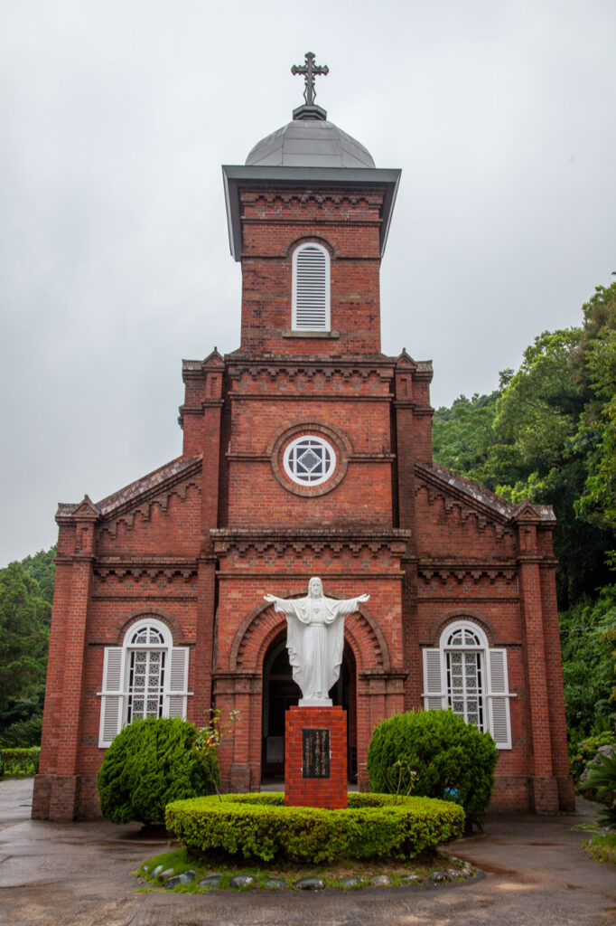  Oso Church in Naka dori island,Nagasaki,Japan