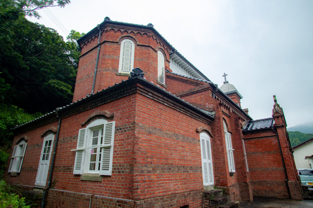  Oso Church in Naka dori island,Nagasaki,Japan