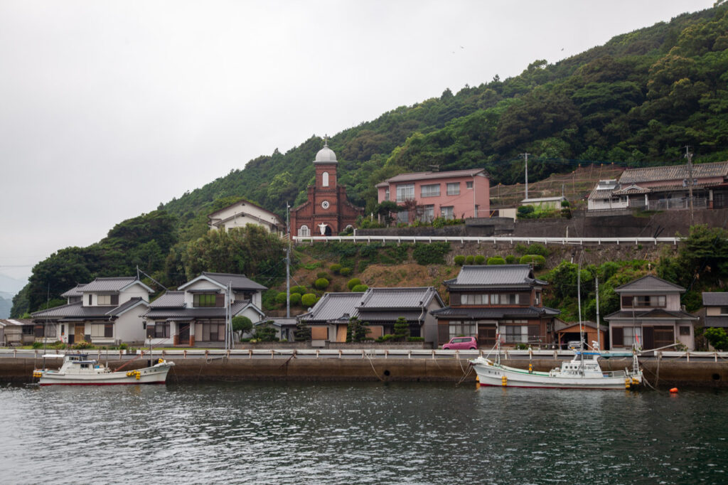 Oso Church in Naka dori island,Nagasaki,Japan