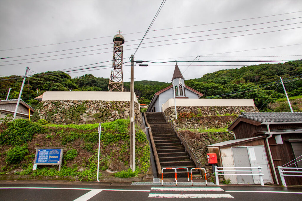 Hiyamizu Catholic Church in Naka dori island,Nagasaki,Japan