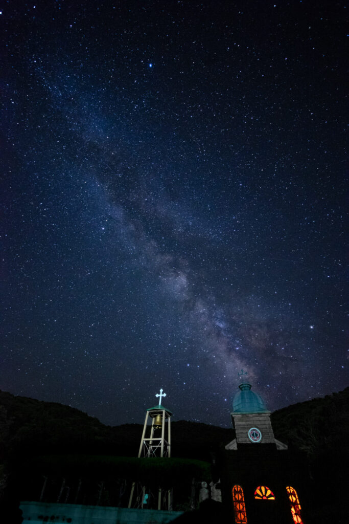 Kashiragashima tenshudo in Naka dori island,Nagasaki,Japan