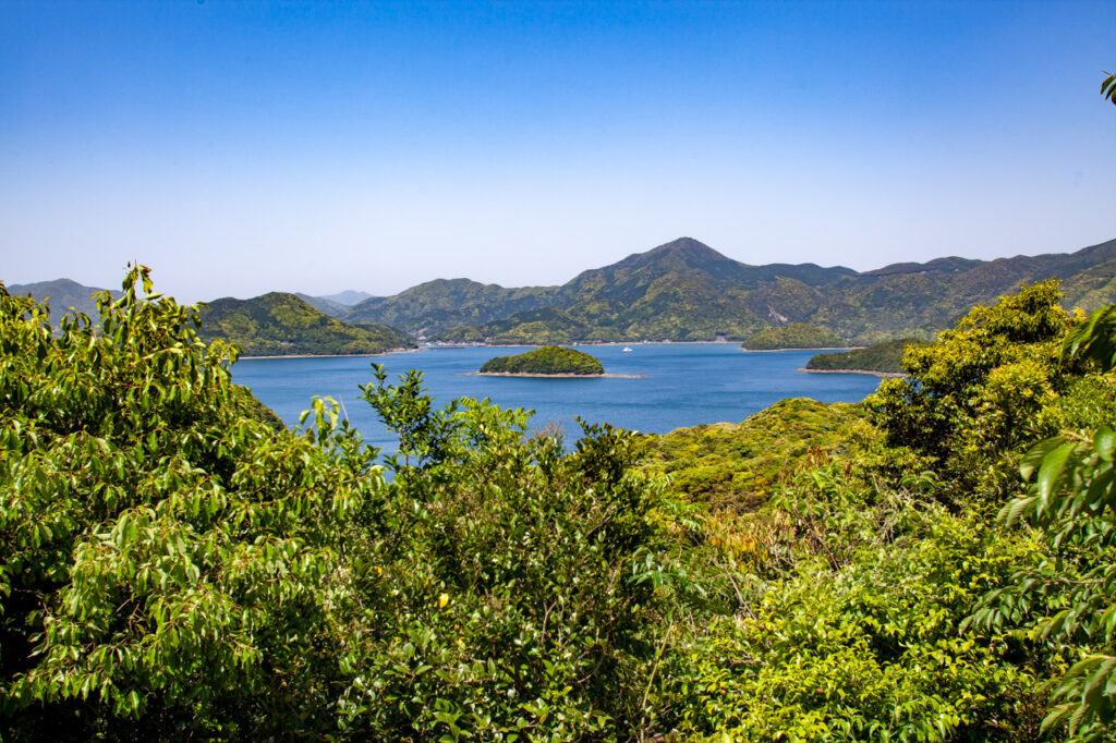 View from the Ryukanzan Observatory