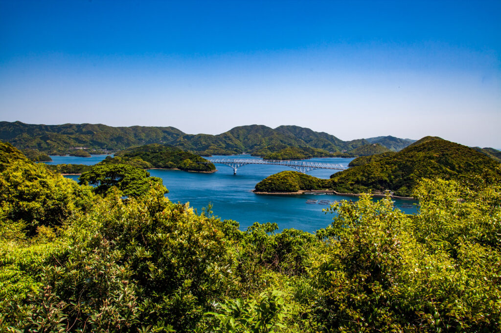 View from the Ryukanzan Observatory