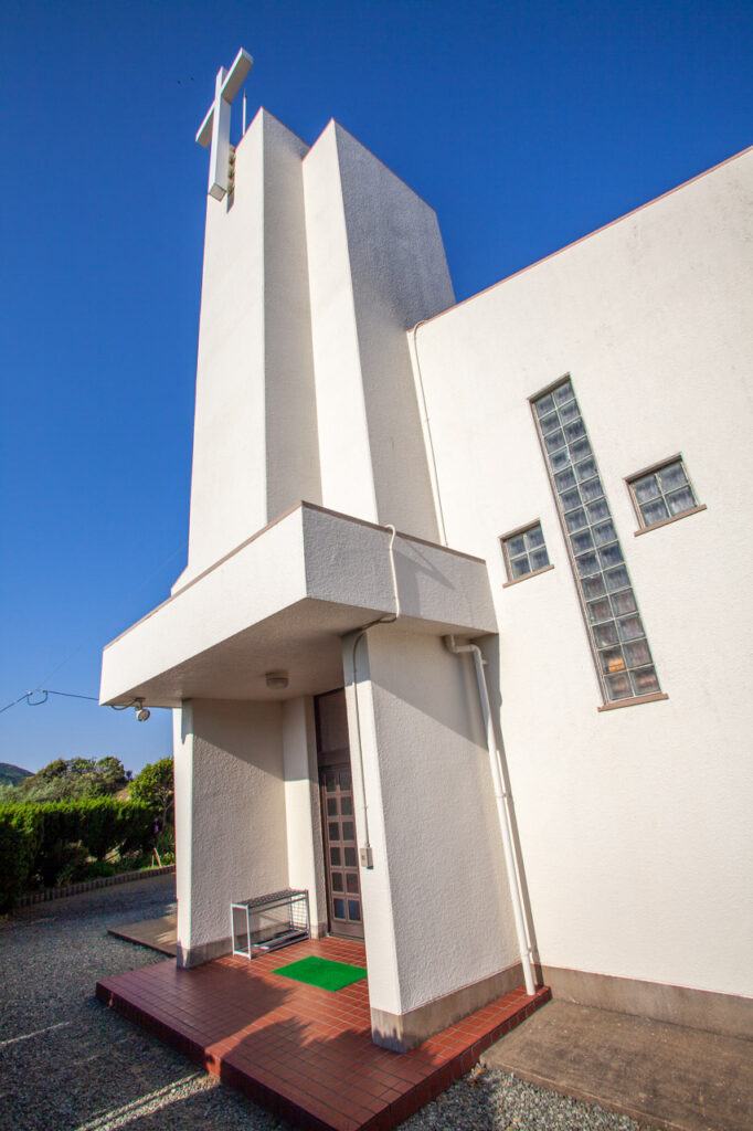 Atotsugi catholic Church in Naka dori island,Nagasaki,Japan