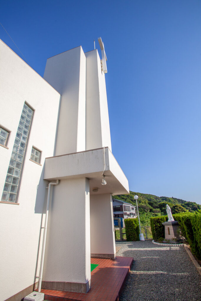 Atotsugi catholic Church in Naka dori island,Nagasaki,Japan