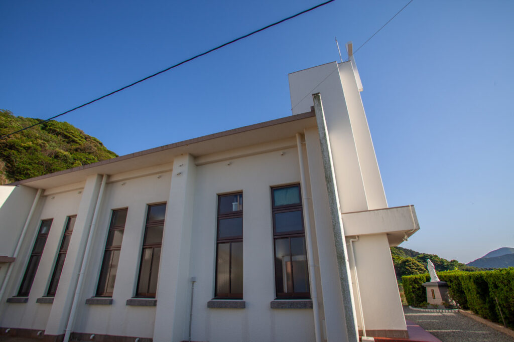 Atotsugi catholic Church in Naka dori island,Nagasaki,Japan