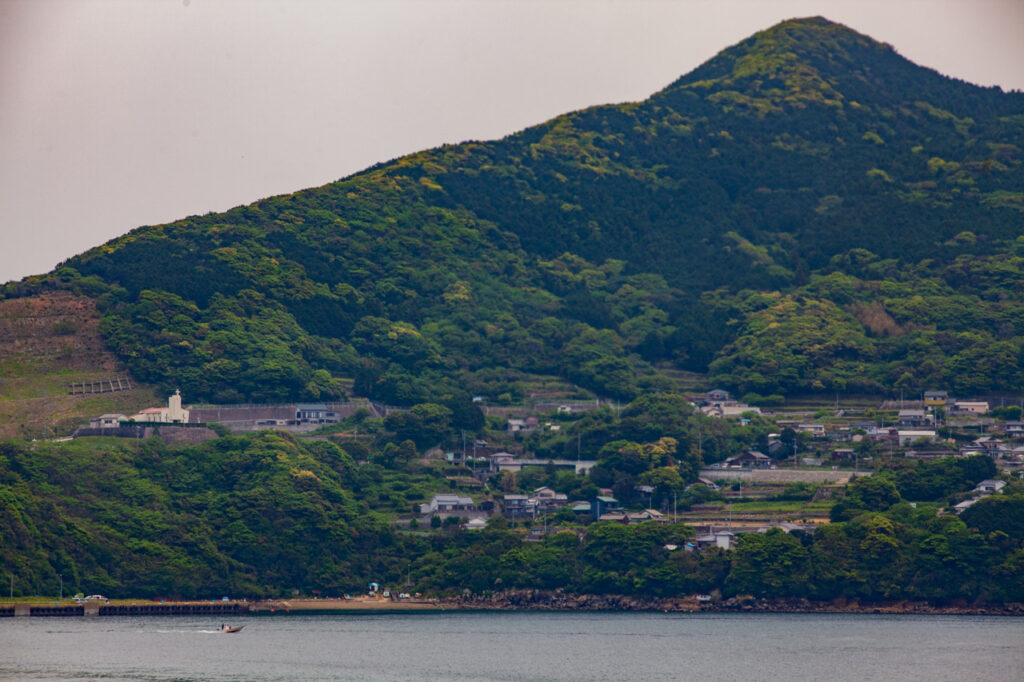 Atotsugi catholic Church in Naka dori island,Nagasaki,Japan