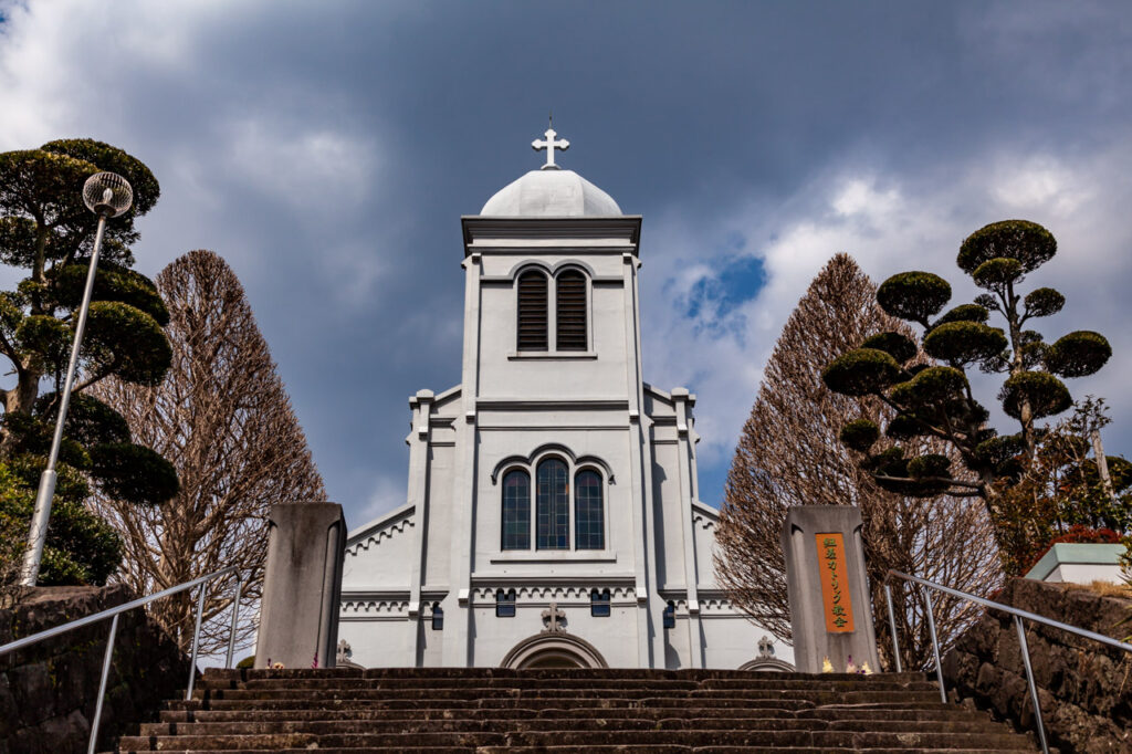 Himosashi church,Hirado island,Nagasakai,japan