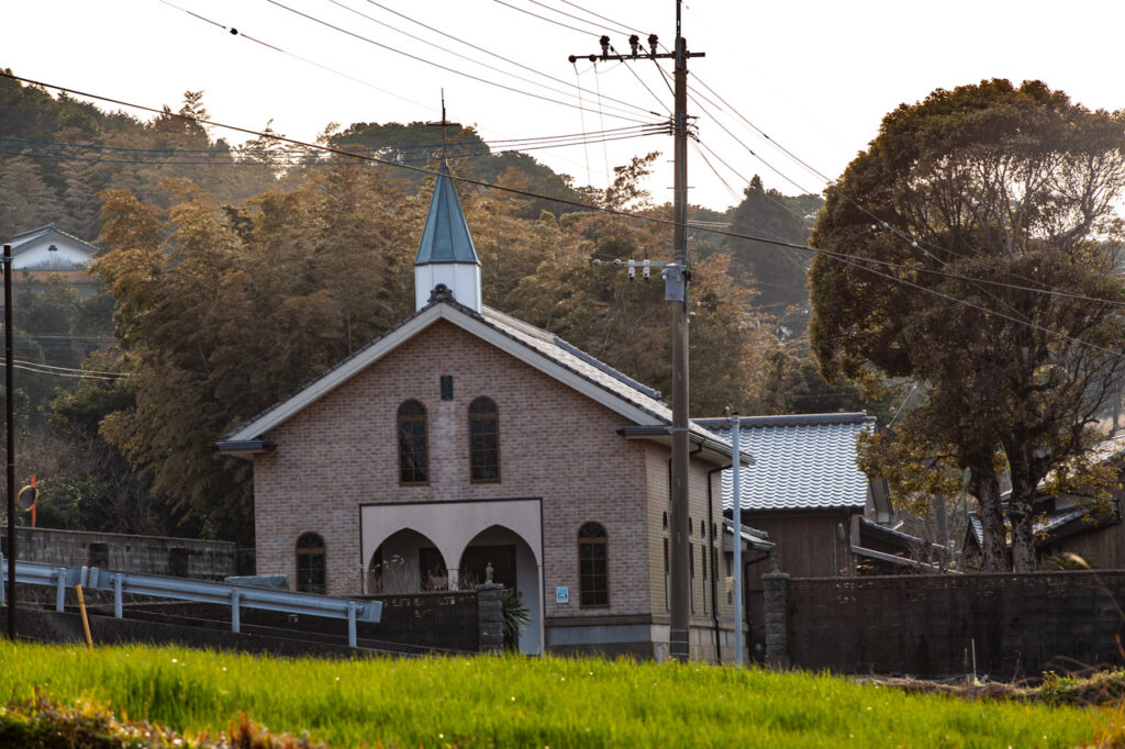 Ono church,Hirado island,Nagasaki,Japan