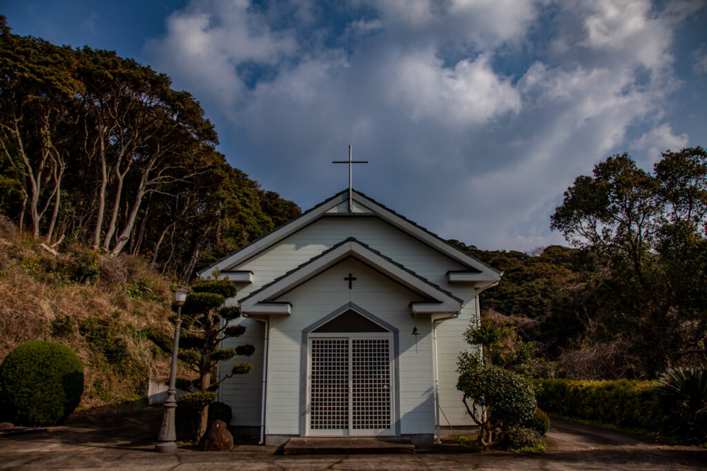 Furue church,Hirado island,Nagasaki,Japan