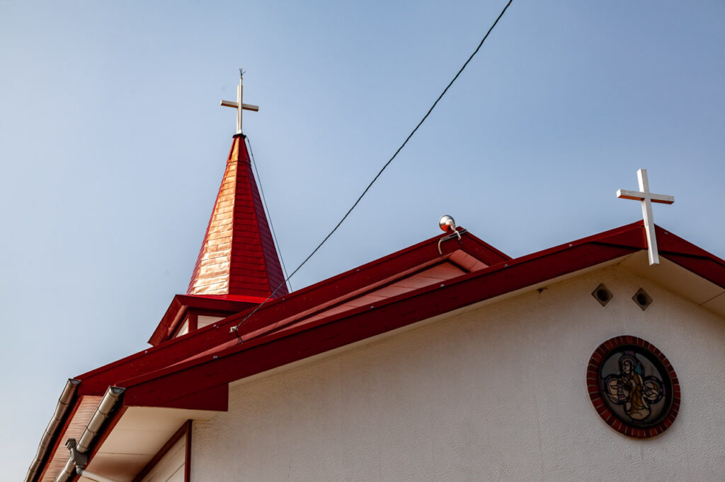 Catholic Aino church in Unzen,Nagasaki,Japan