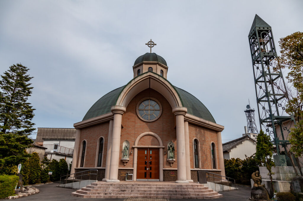 Catholic Church of Shimabara　 in Shimabara,Nagasaki,Japan