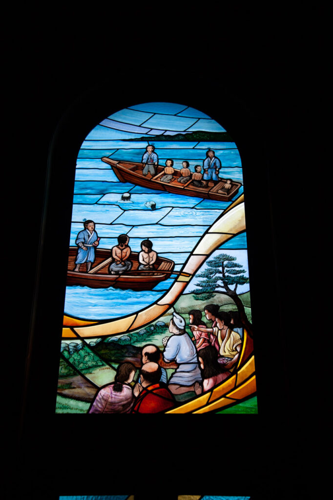 Catholic Church of Shimabara　 in Shimabara,Nagasaki,Japan