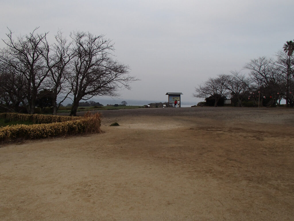 Ruins of Hara Castle in shimabara,Nagasaki,Japan