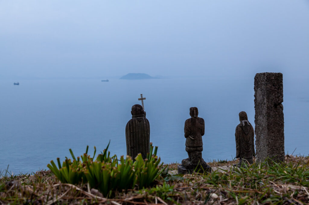 Ruins of Hara Castle in shimabara,Nagasaki,Japan