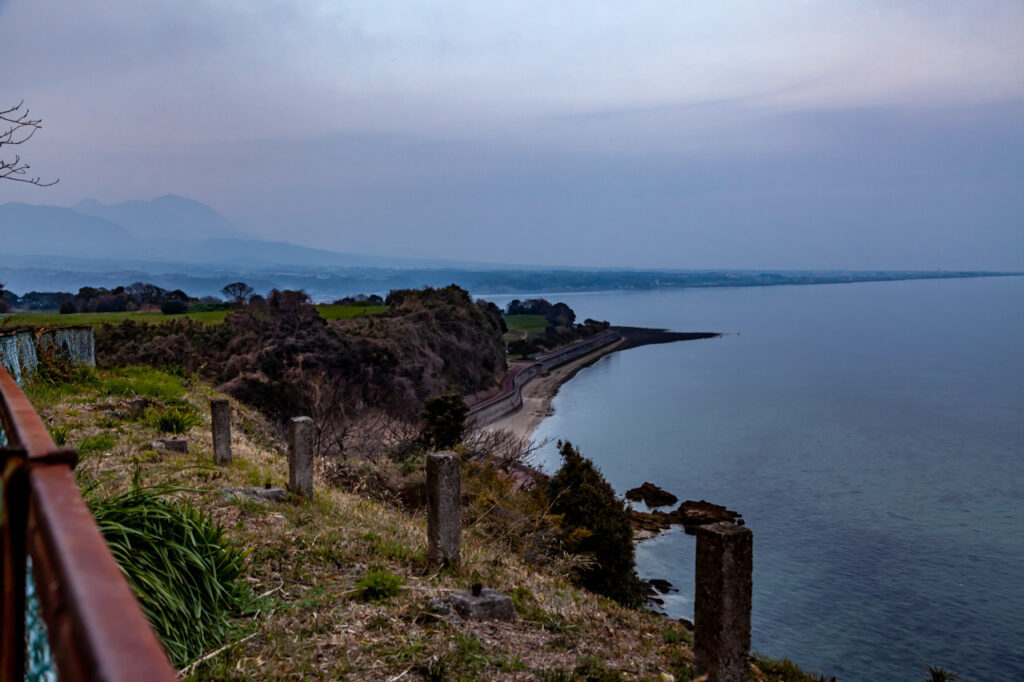 Ruins of Hara Castle in shimabara,Nagasaki,Japan