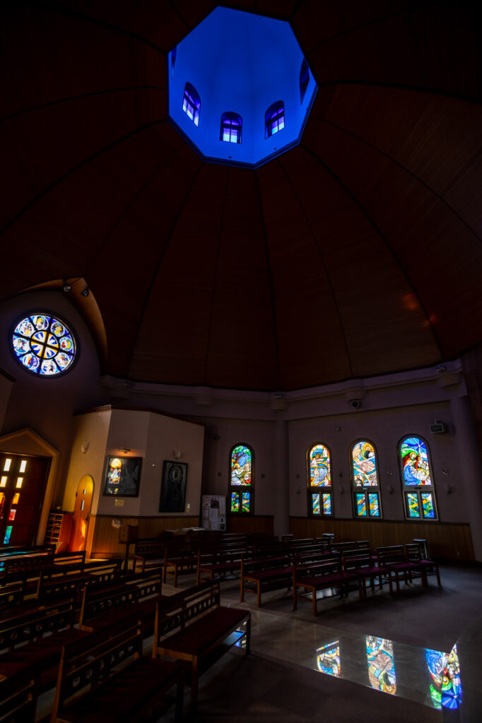 Catholic Church of Shimabara　 in Shimabara,Nagasaki,Japan