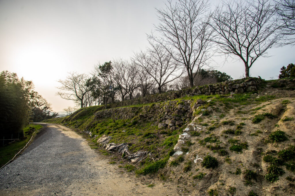 Ruins of Hara Castle in shimabara,Nagasaki,Japan