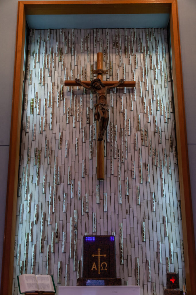 Catholic Unzen church in Unzen,Nagasaki,Japan