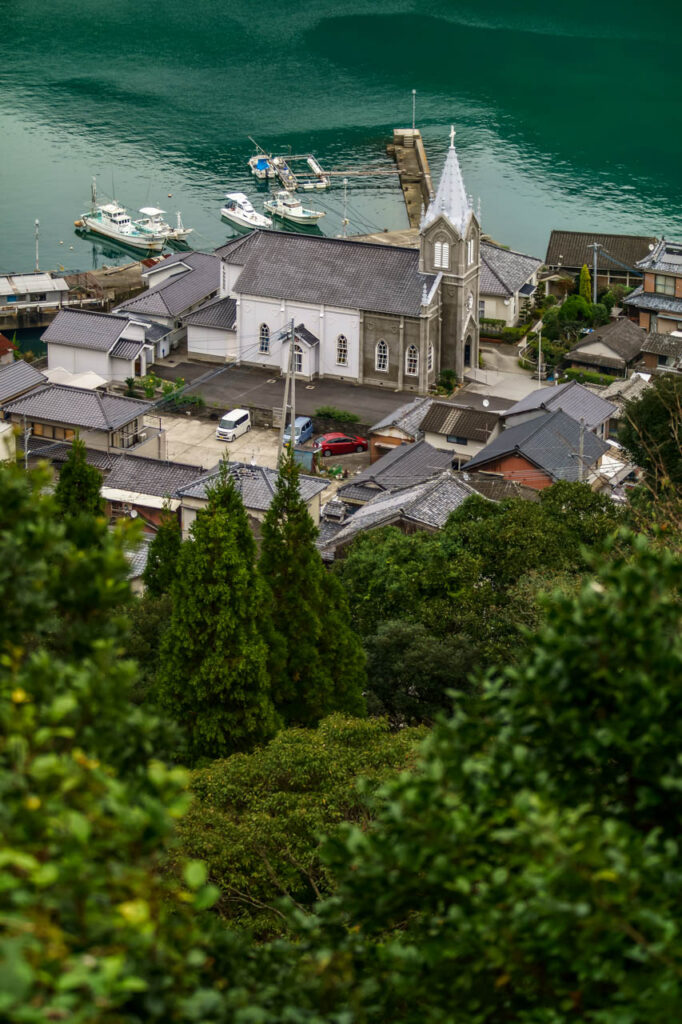 Sakitsu catholic church in Amakusa,Kumamoto,Japan