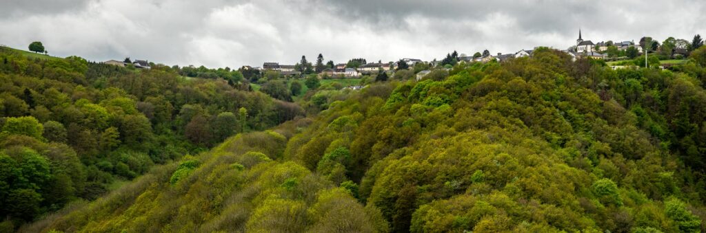 Bourscheid, a small, beautiful village in the north of Luxembourg