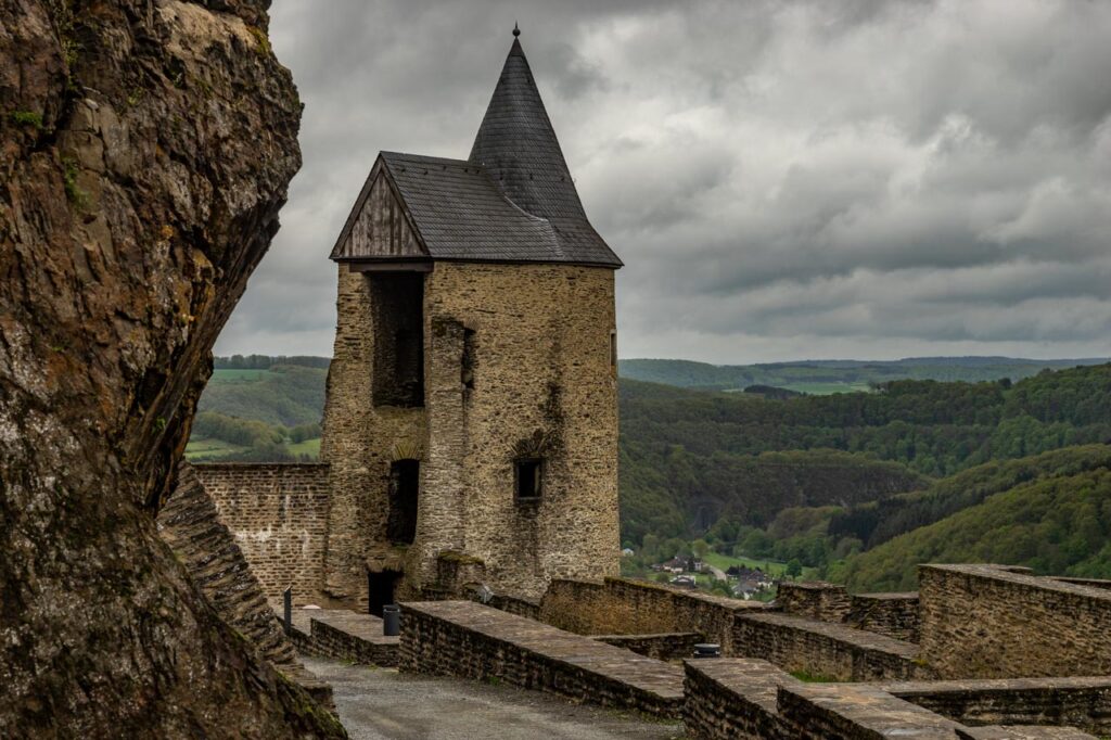 Bourscheid Castle, the largest medieval castle in Luxembourg