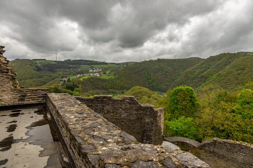 Bourscheid Castle, the largest medieval castle in Luxembourg