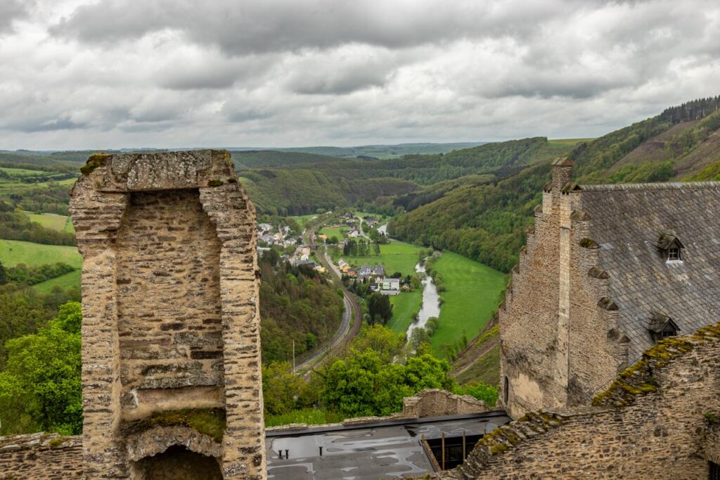 Bourscheid Castle, the largest medieval castle in Luxembourg