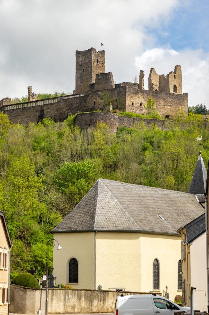 Château ruiné Brandenbourg