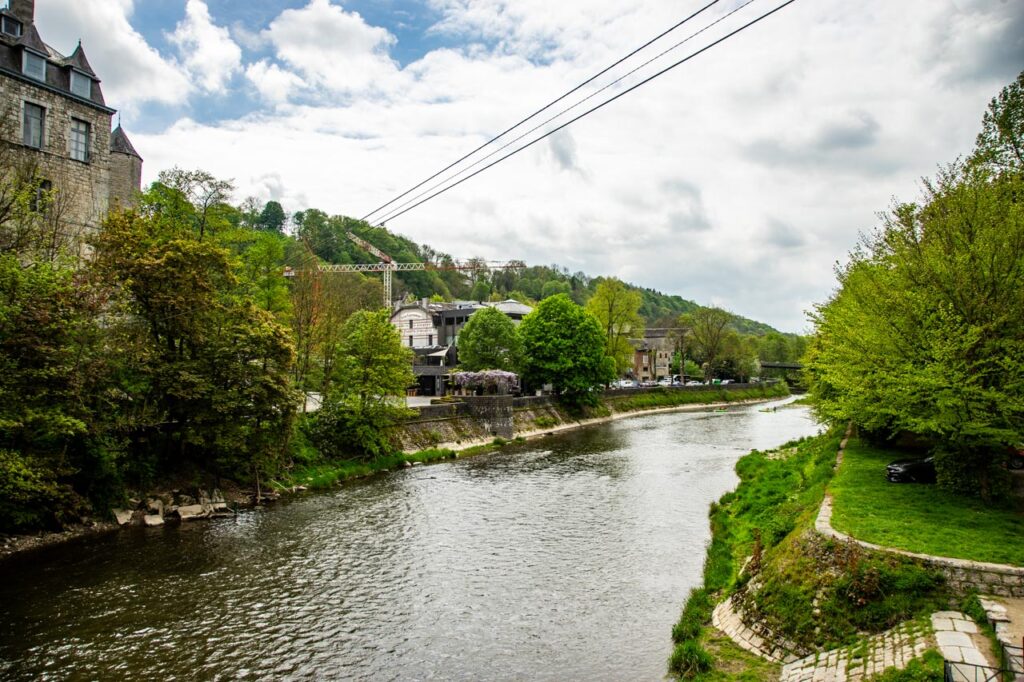 Durbuy, a tourist city with a long history that developed around a medieval castle