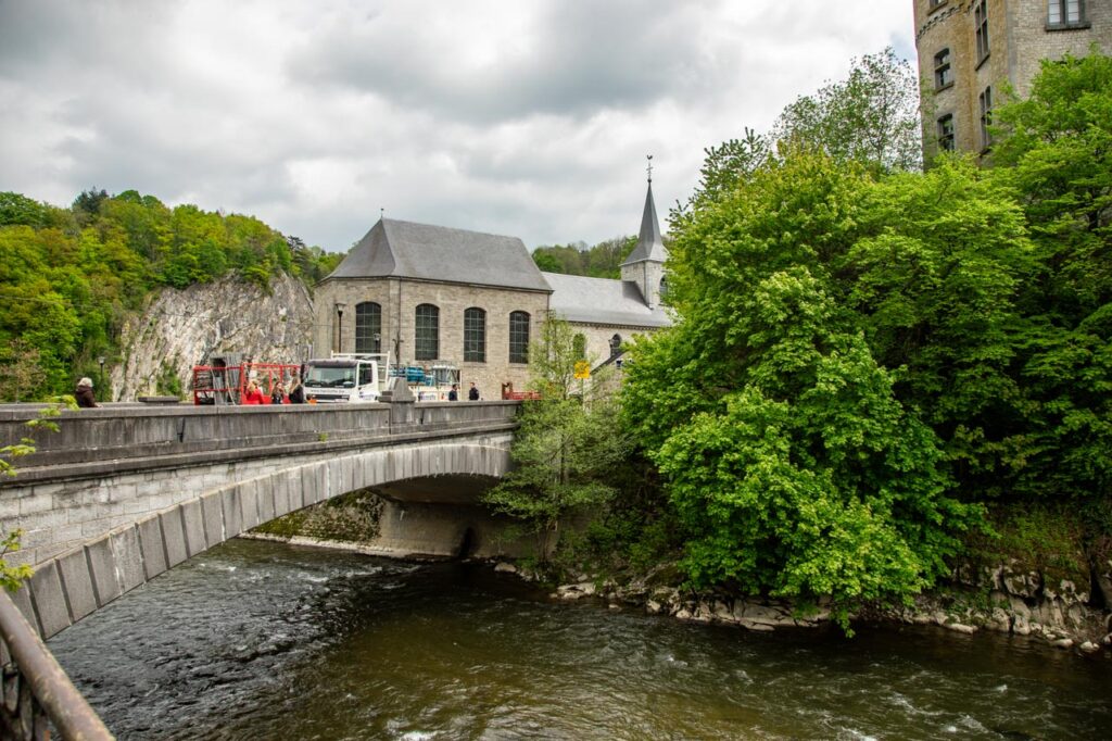 Durbuy, a tourist city with a long history that developed around a medieval castle