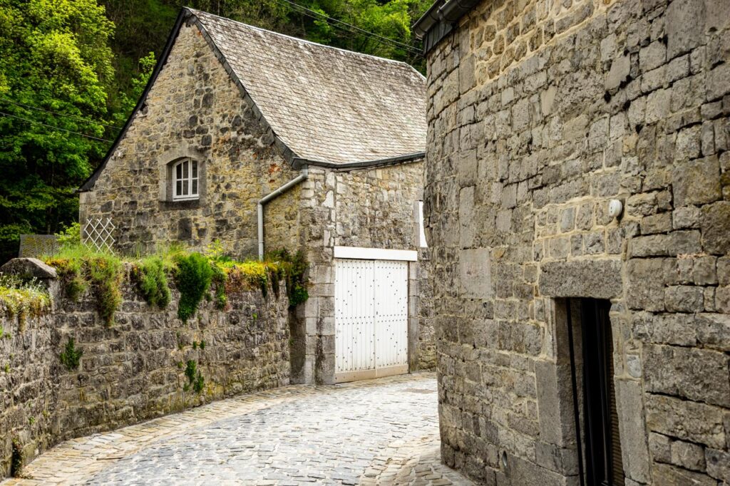 Durbuy, a tourist city with a long history that developed around a medieval castle