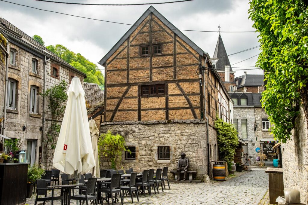 Durbuy, a tourist city with a long history that developed around a medieval castle