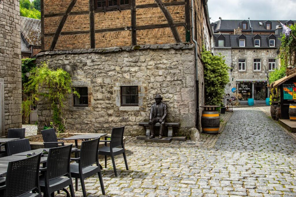 Durbuy, a tourist city with a long history that developed around a medieval castle