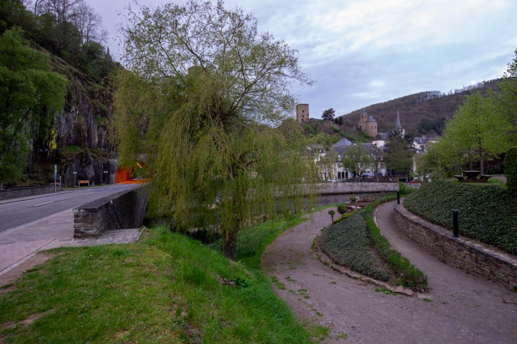 Esch-sur-Sure is a village in the mountains northwest of Luxembourg City, nestled between rivers.