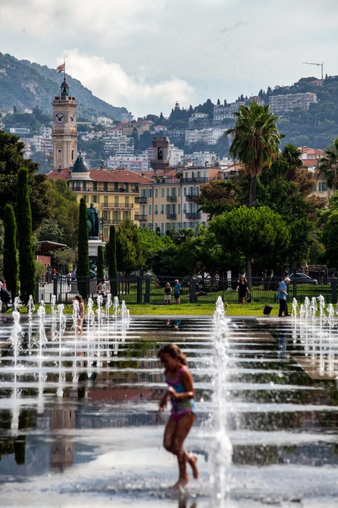 Nice, a major resort city on the Côte d'Azur