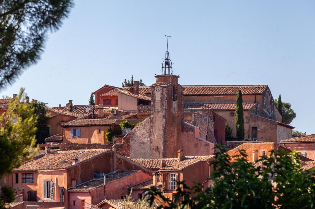 Roussillon,one of the most beautiful villages in France