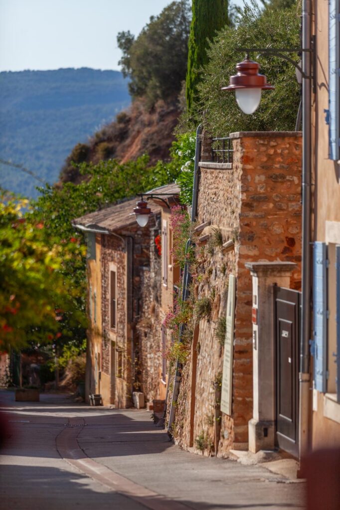 Roussillon,one of the most beautiful villages in France