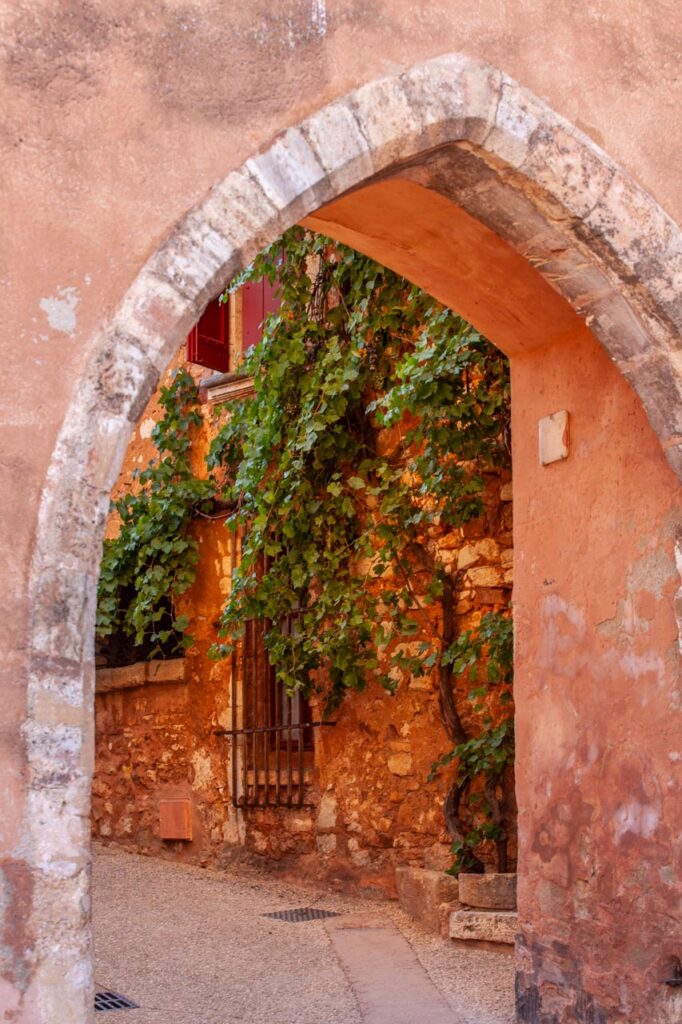 Roussillon,one of the most beautiful villages in France