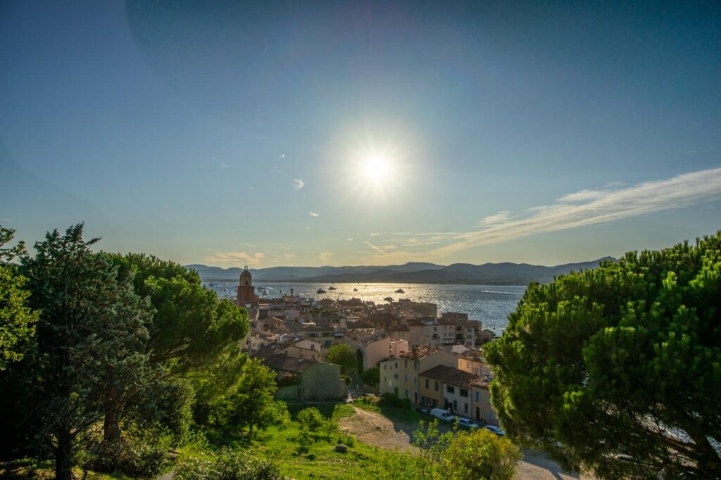 St. Tropez, a resort on the Côte d'Azur in southern France