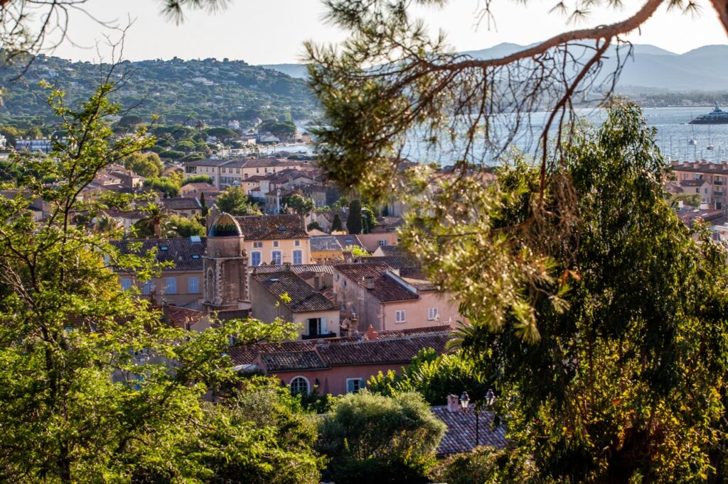 St. Tropez, a resort on the Côte d'Azur in southern France