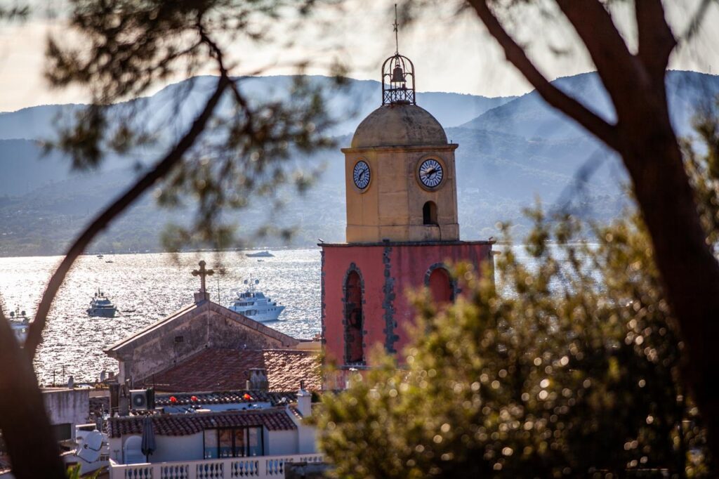 St. Tropez, a resort on the Côte d'Azur in southern France